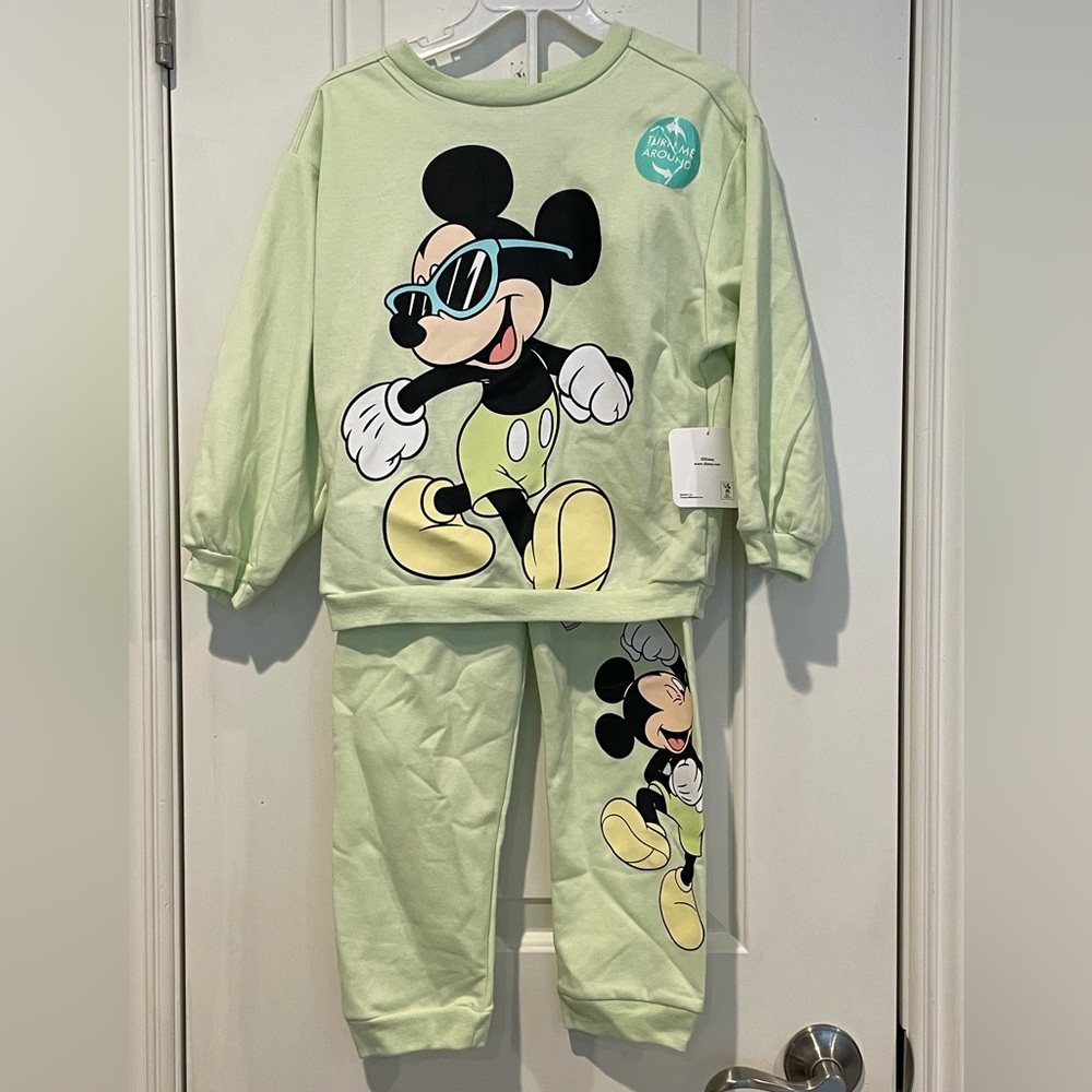 Disney Mickey and Friends Sweatshirt/Pants Set